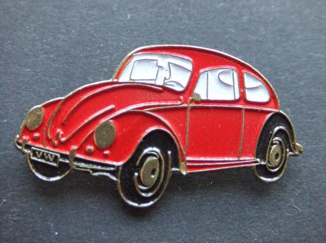 Volkswagen Kever oud model rood